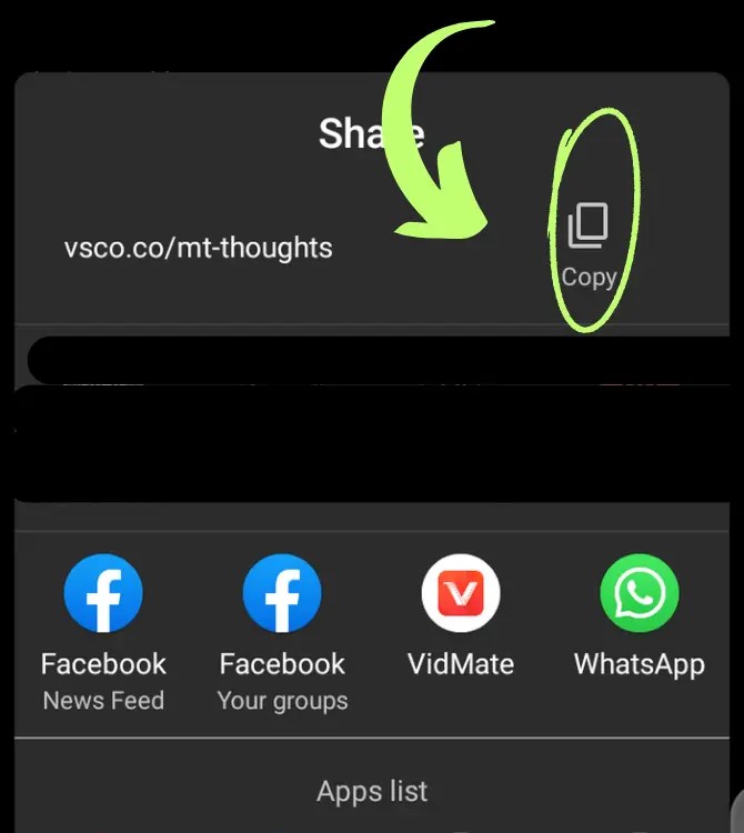 How To Put VSCO link In Instagram Bio Quick & Easy method