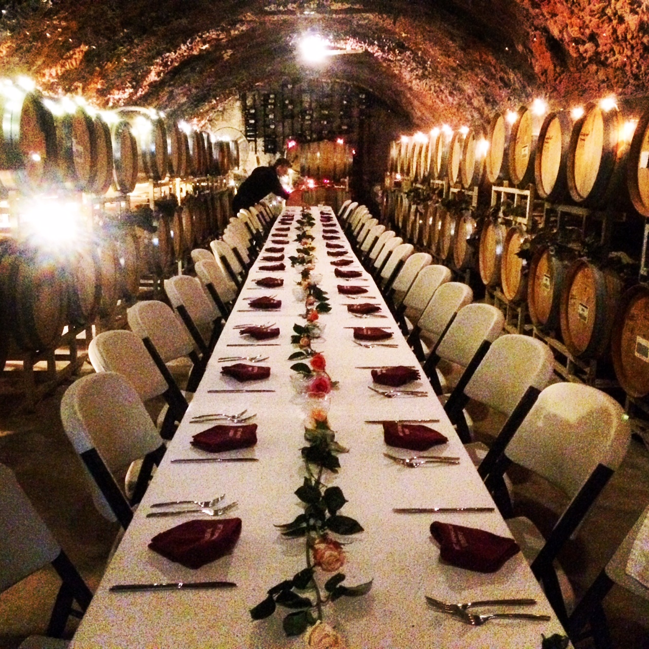 Cave Dinners to Mt. Vernon Winery