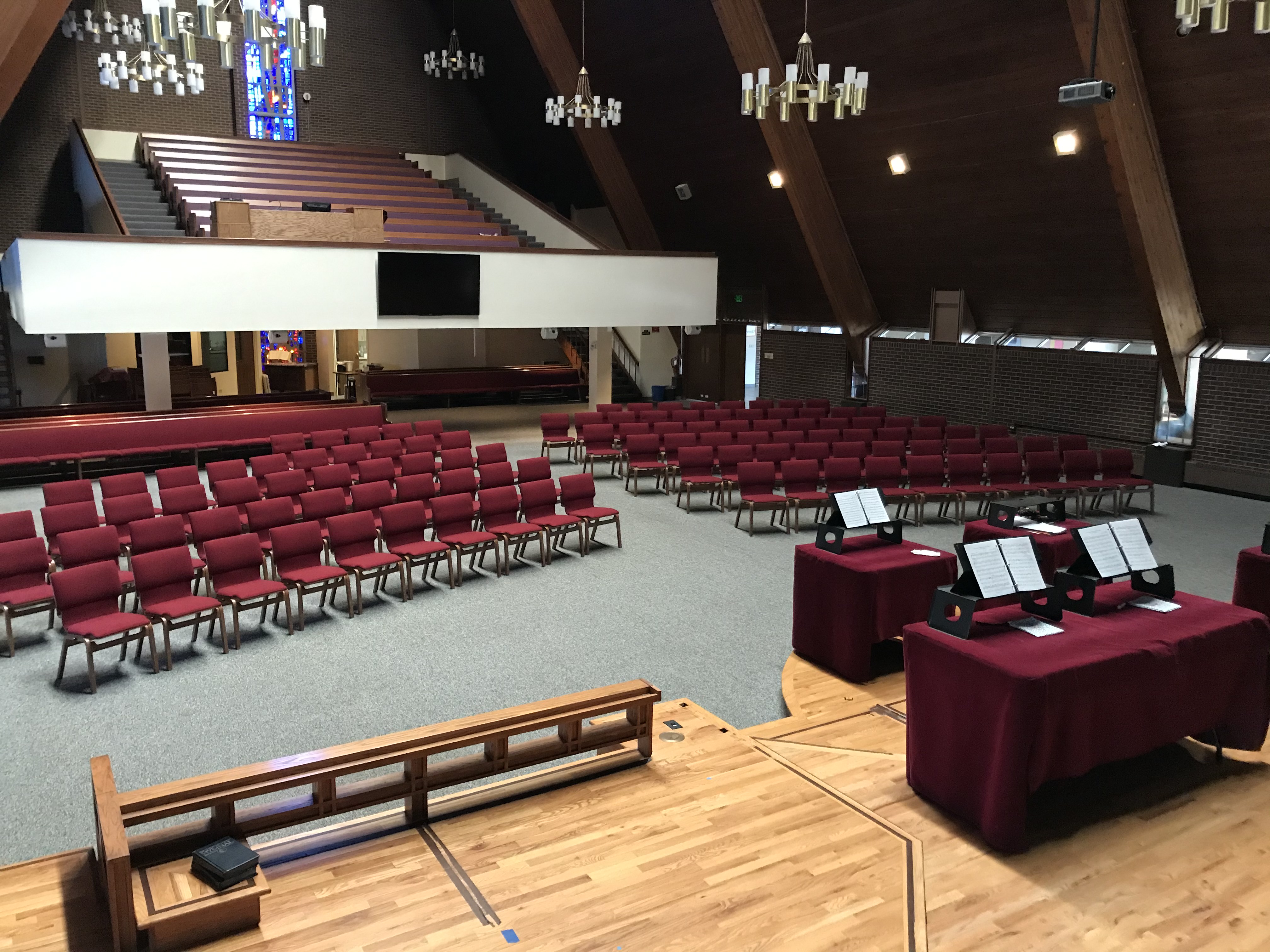 Sanctuary Flooring Presentation Mountain View United Methodist Church