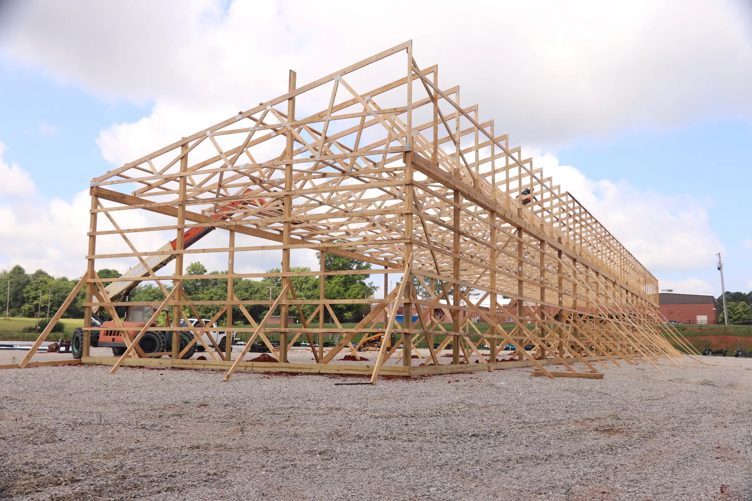 Engineered Truss Mountain View Construction