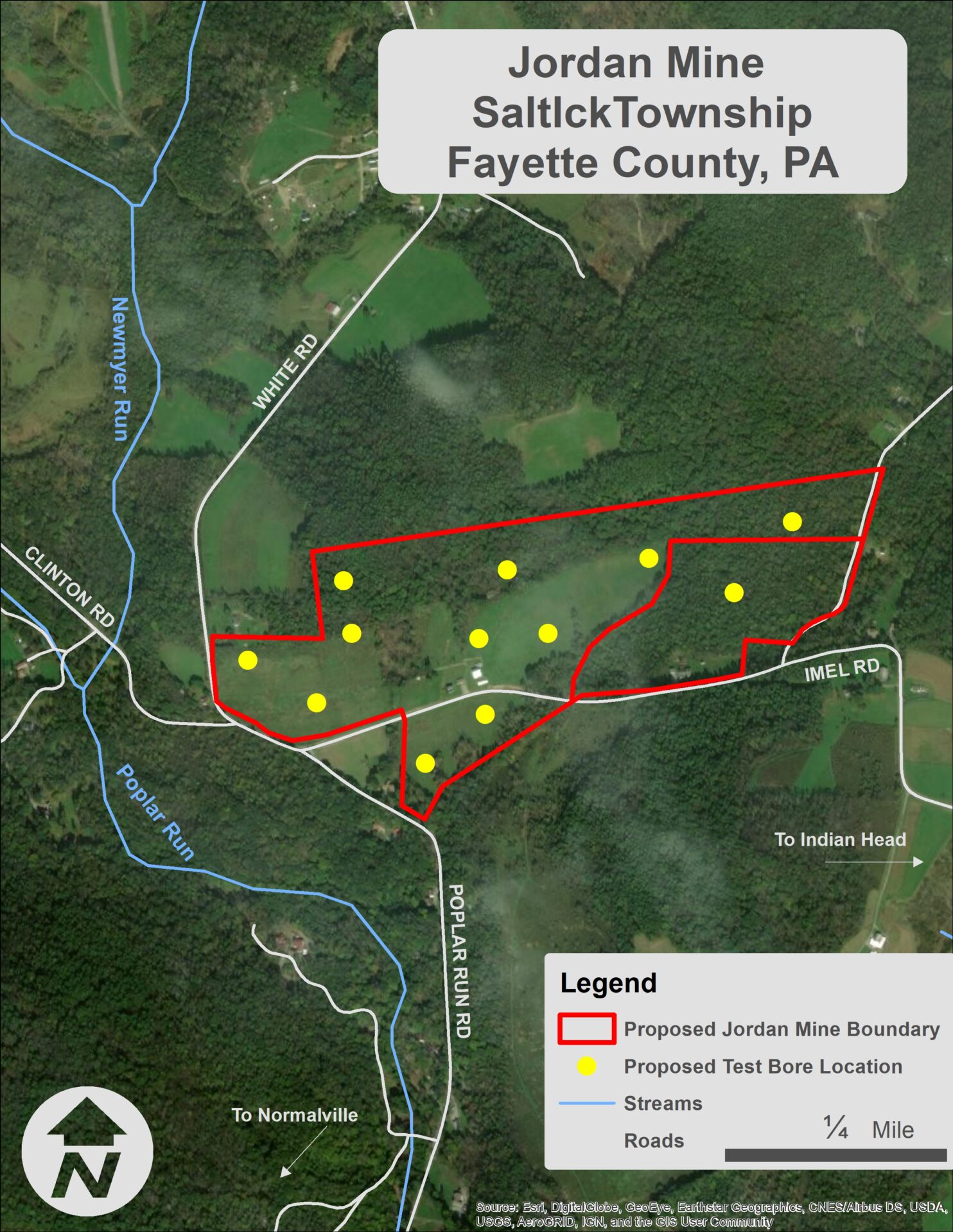 Jordan Mine Submits Notice of Intent to Explore in Saltlick Township