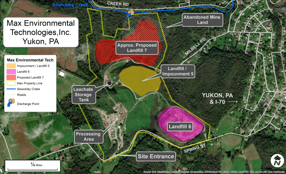 MAX Environmental Hazardous & Residual Waste Landfill Mountain