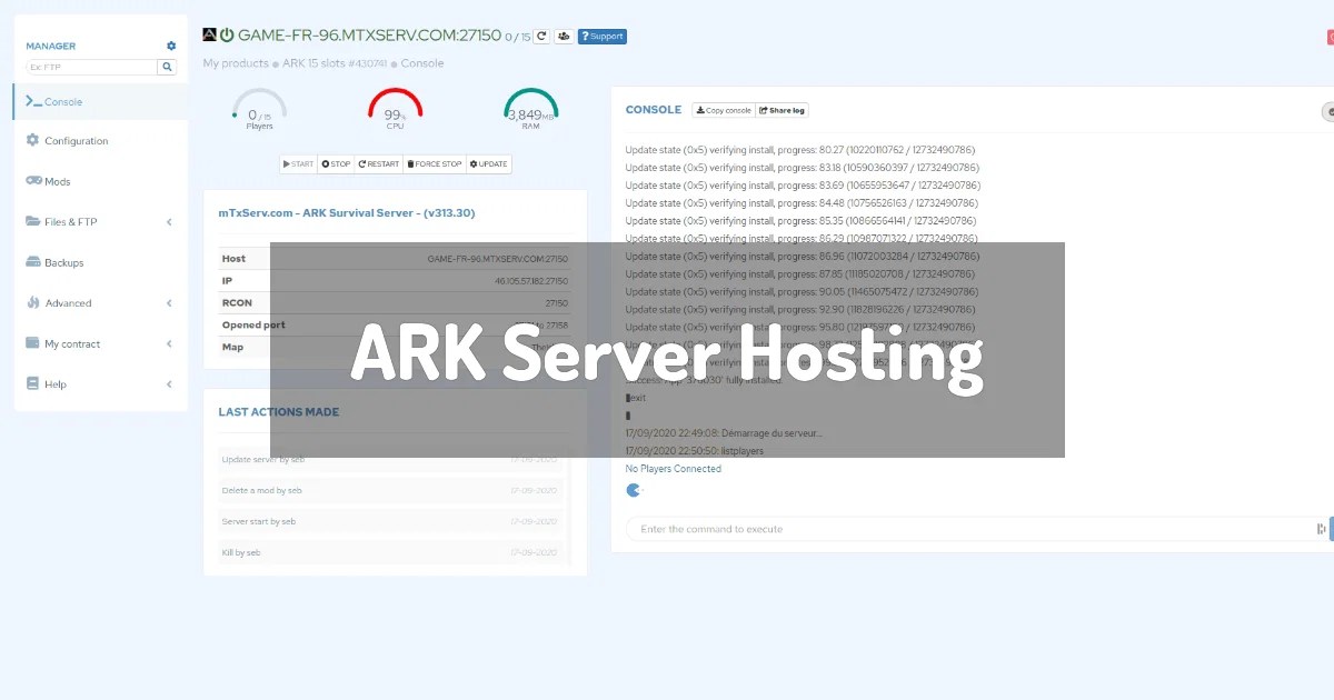 ARK Server Hosting