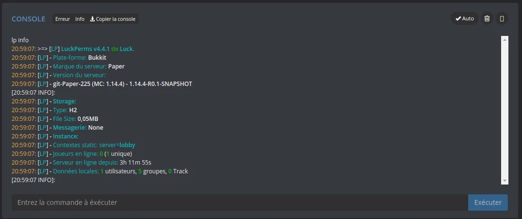LuckPerms Gérez les permissions de votre serveur Minecraft