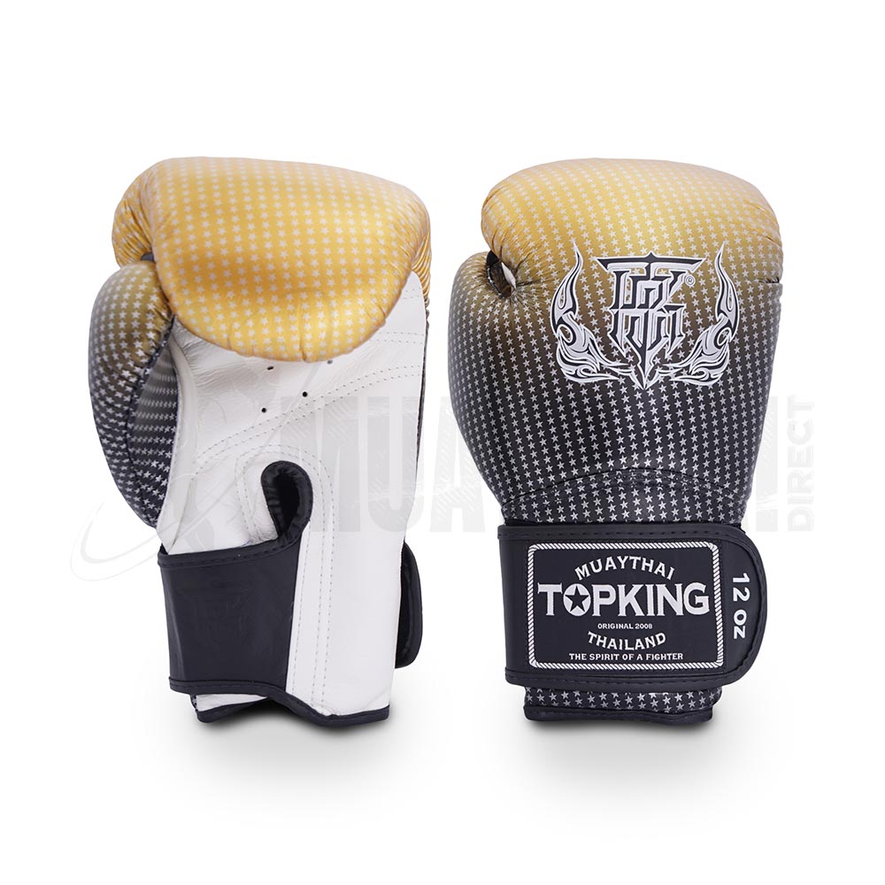 TopKing Gold Boxing Gloves Super Star TKBGSS01