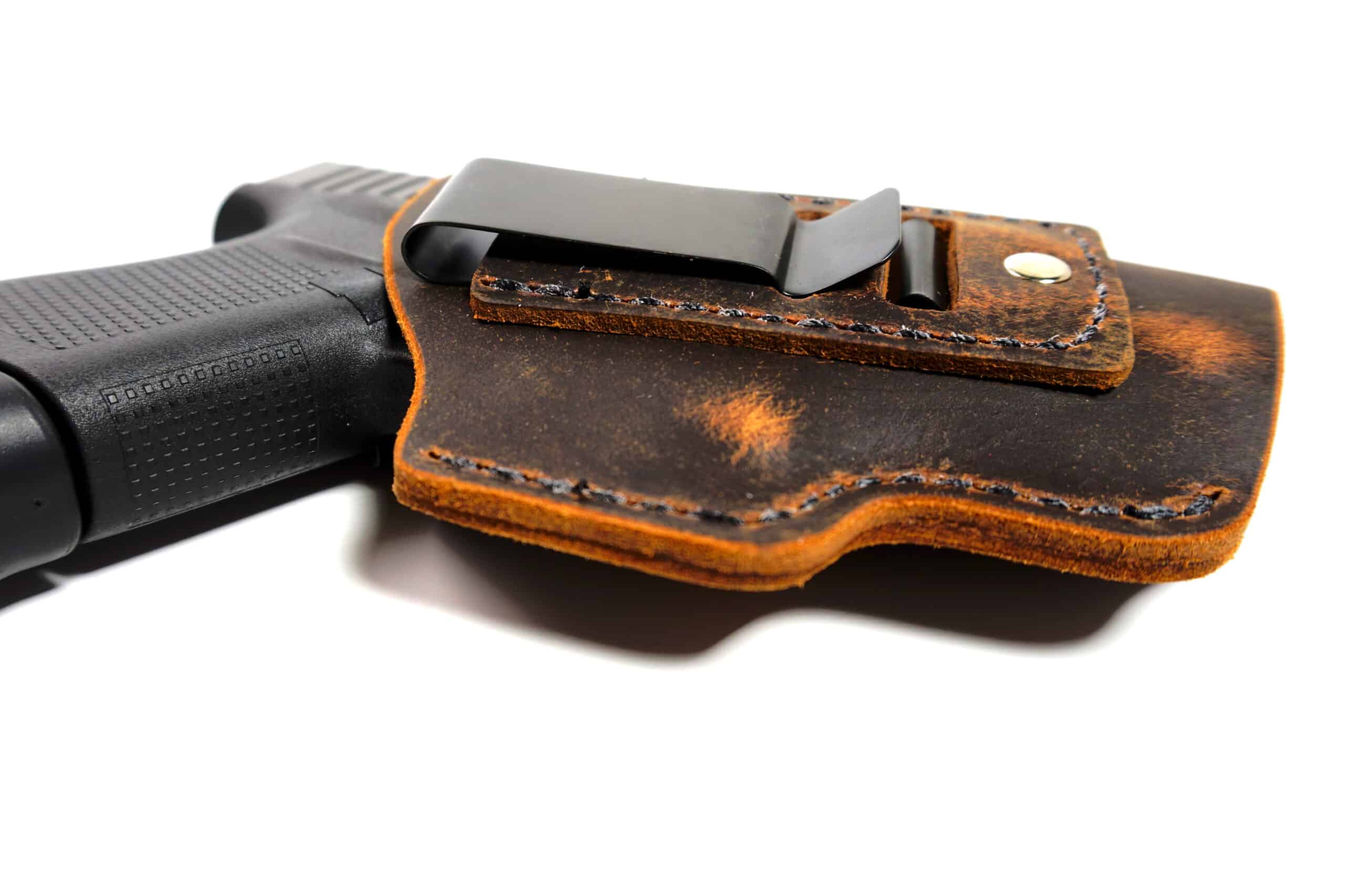 Ruger Security 9 Compact IWB Leather Holster Concealed Carry Holster