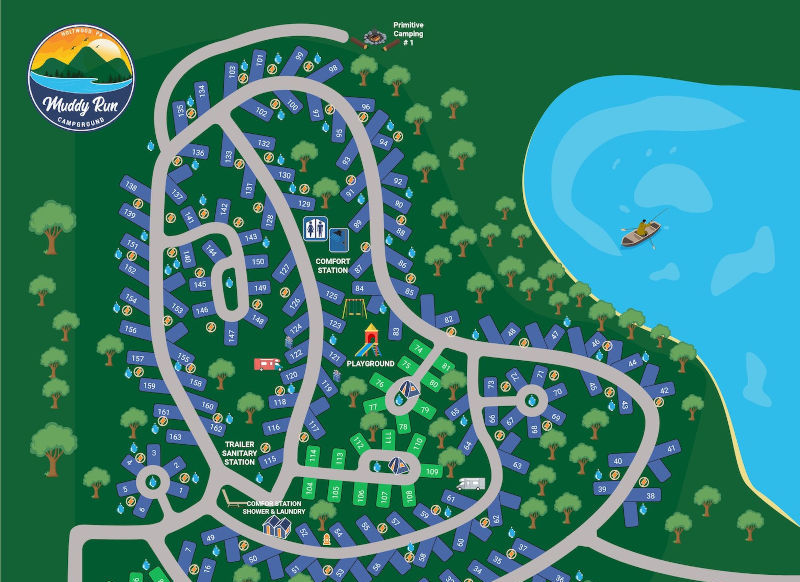 Maps & Rules Camping Near Me in Lancaster PA