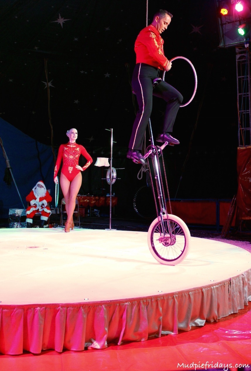 Squires Garden Centre Christmas Circus 2016