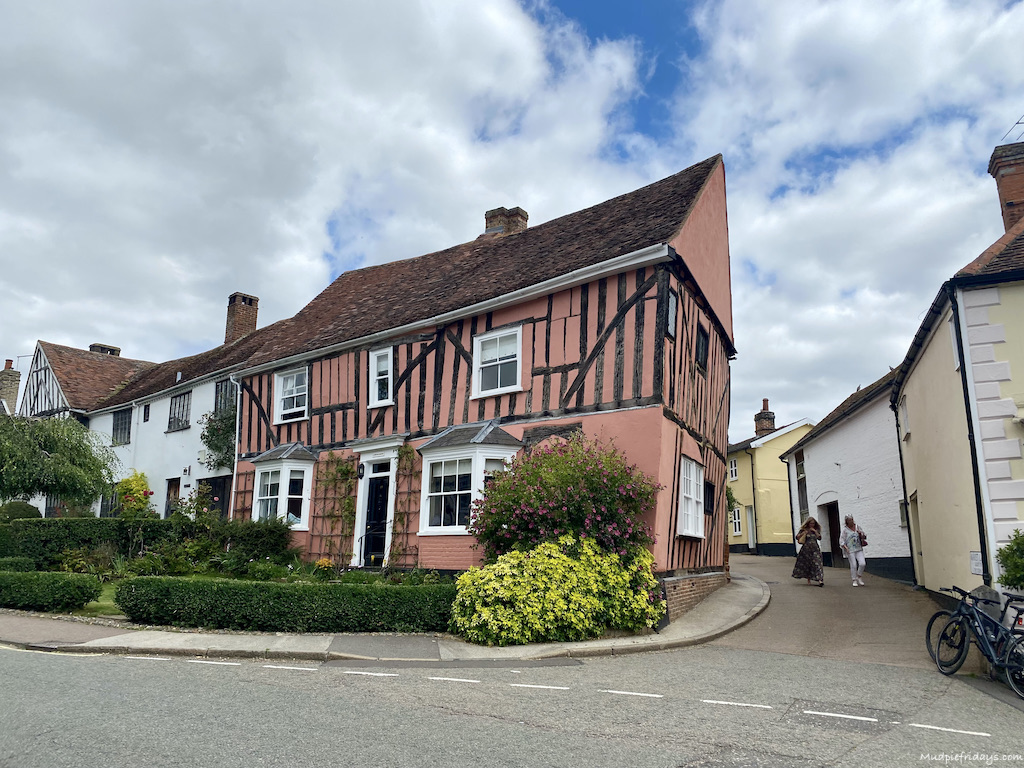 Visiting Godric’s Hollow in Lavenham Suffolk England