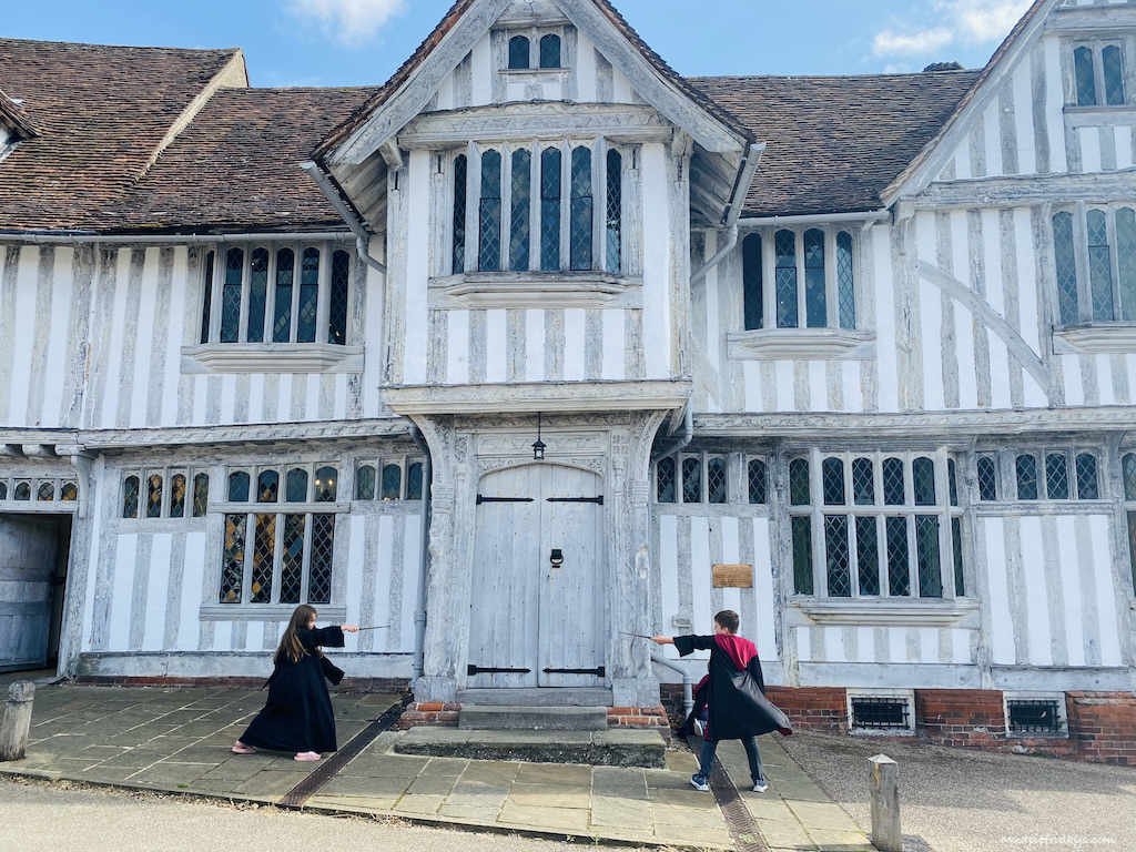 Visiting Godric’s Hollow in Lavenham Suffolk England