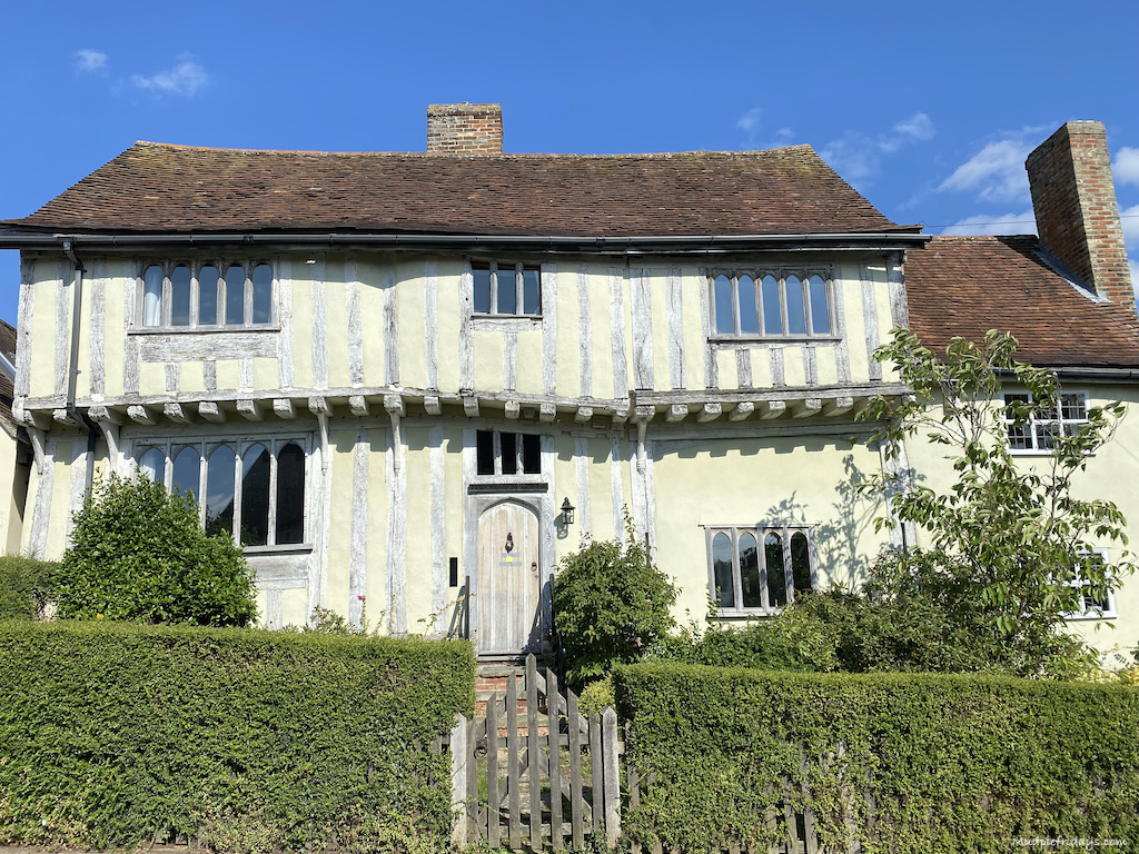 Visiting Godric’s Hollow in Lavenham Suffolk England