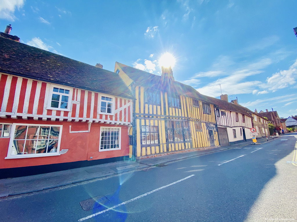 Visiting Godric’s Hollow in Lavenham Suffolk England
