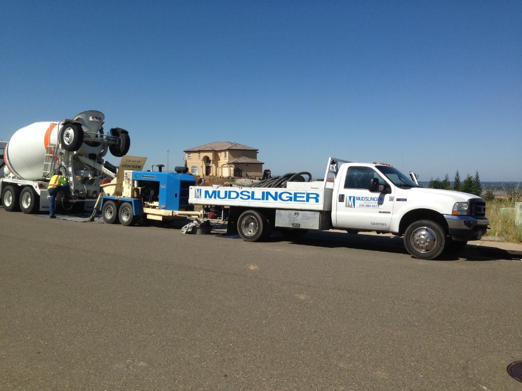 Call (209) 4849073 Mudslinger Concrete Pumping