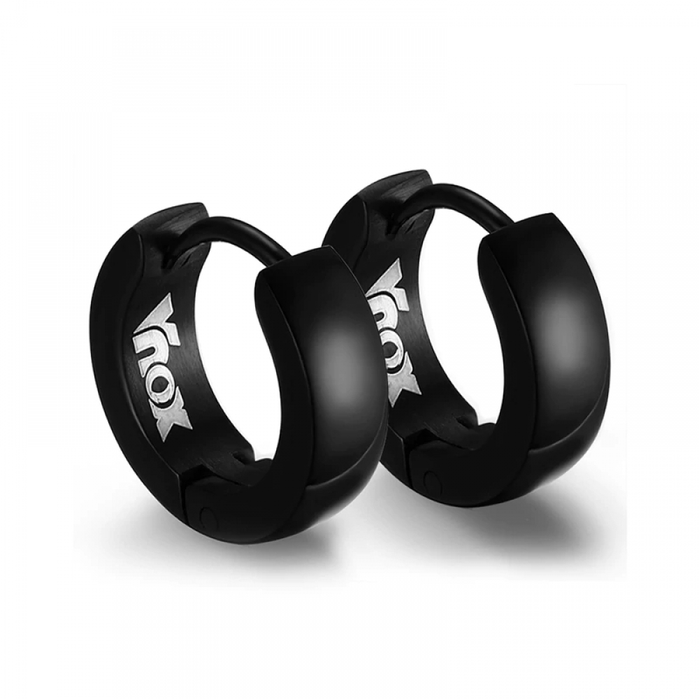 Stainless Steel Hoop Shaped Men's Earrings Muduh Collection