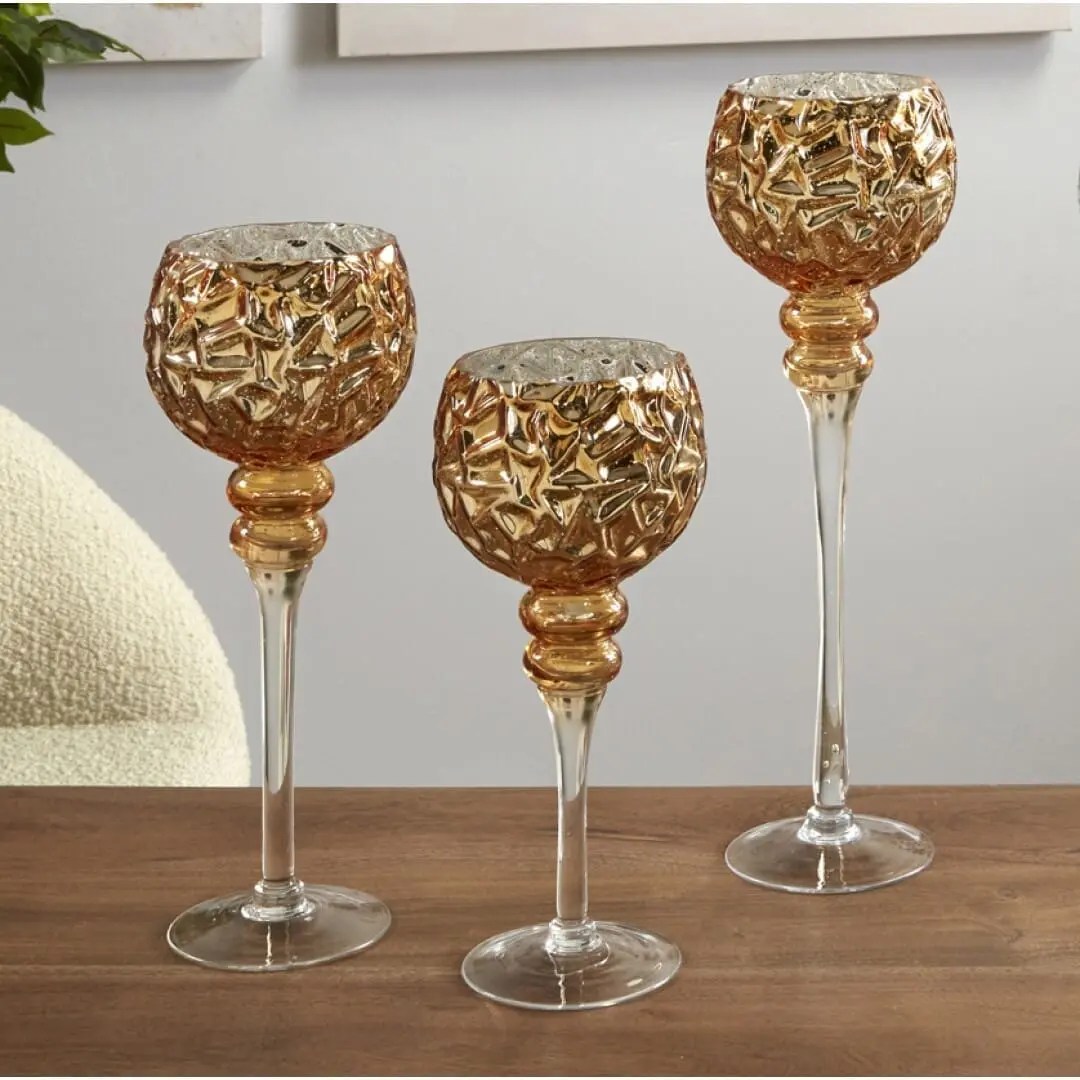 Gold Embossed Glass Cup mueble4you