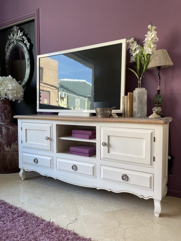 Mueble TV tapa natural Muebles Sarria