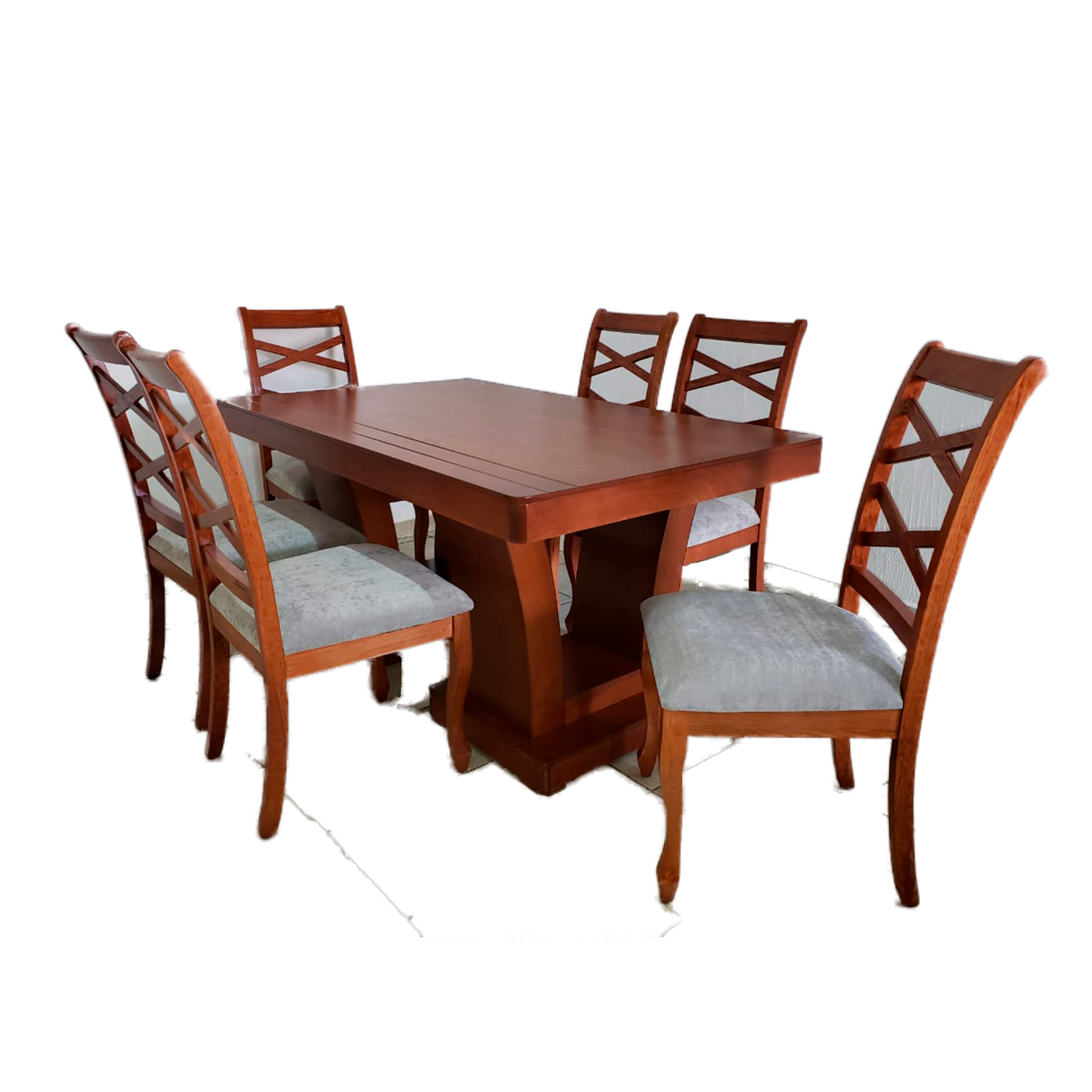 COMEDOR MADERA GALERY Muebles Brambila