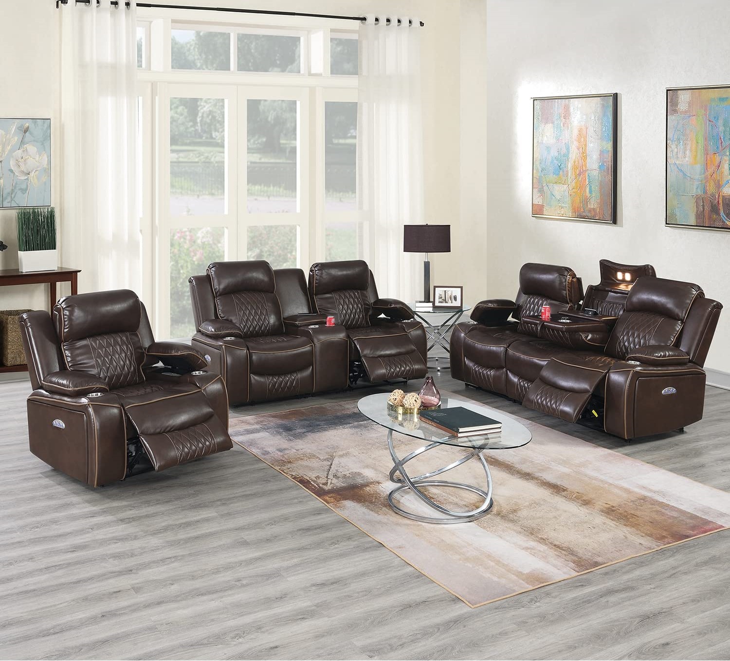 Conjunto de Sofás Reclinables Venta de Muebles en Tijuana