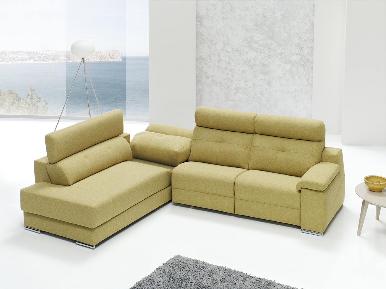 Comprar SOFA 3 PLAZAS + DIVAN DESLIZANTE MOD.600 Mejor Precio
