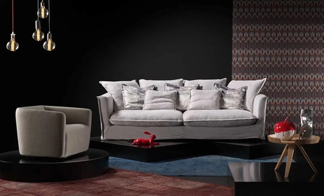 Sofa Loft de Belta Mobel K6 Tela FRAJUMAR Lisbon 5 Medidas Frajumar