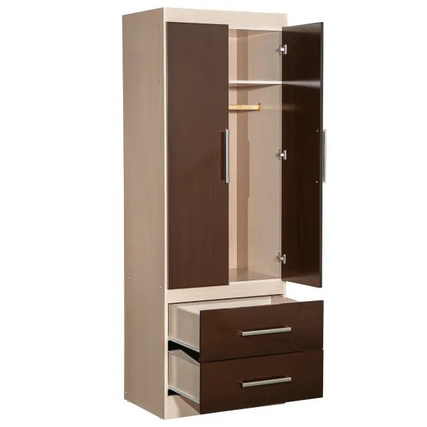 Placard O Ropero Maximo Línea Fortaleza Color Chocolate Maple 2