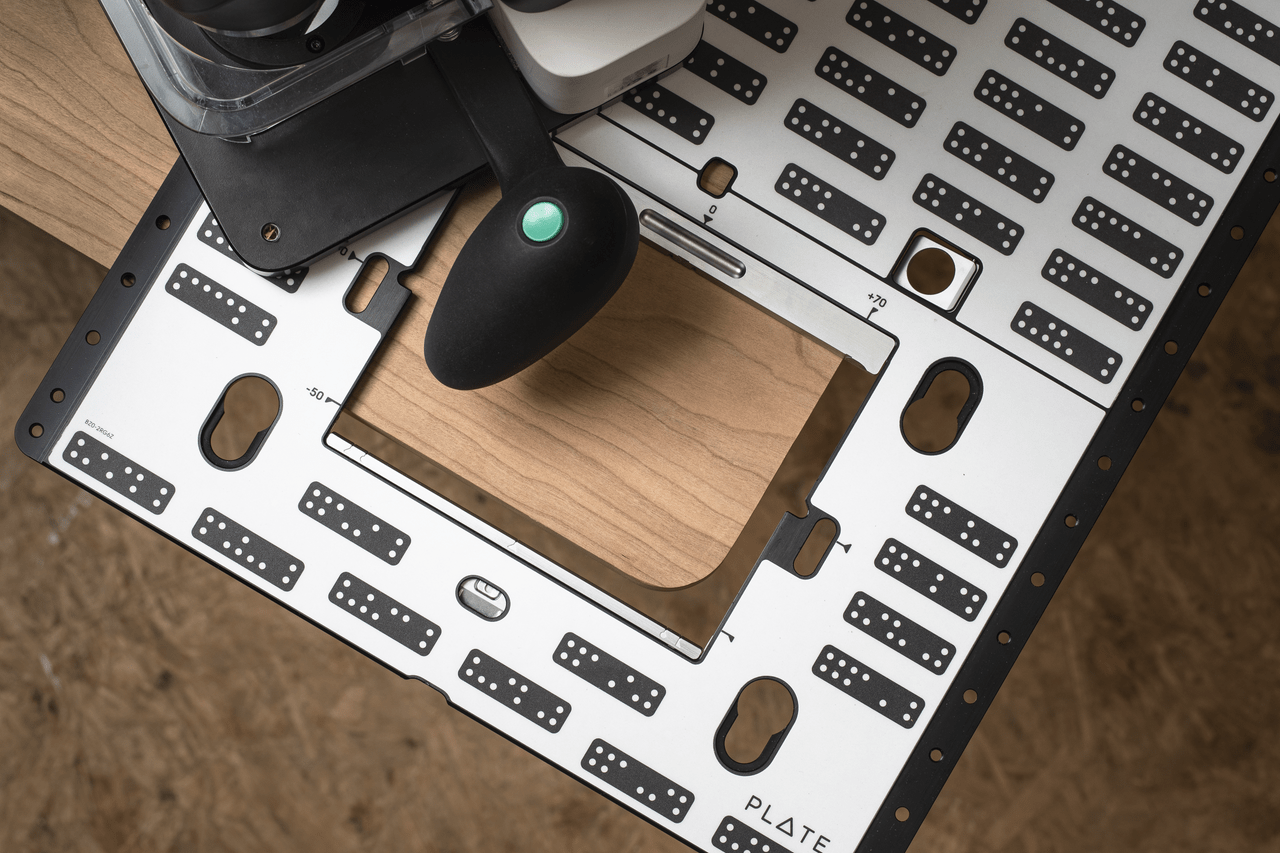 Shaper Origin + Plate Edward B. Mueller Co., Inc.