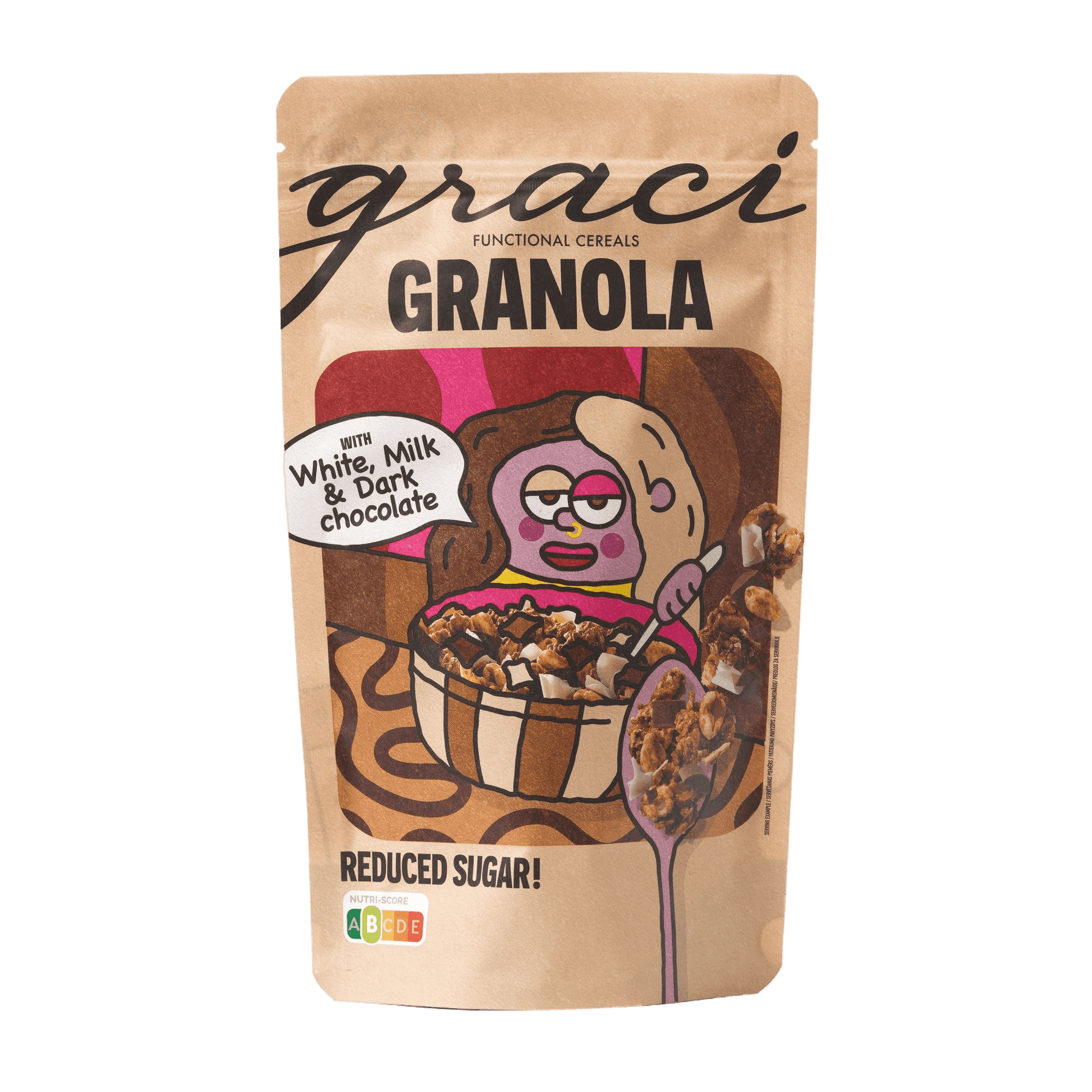 Triple Chocolate Granola Muesli Graci