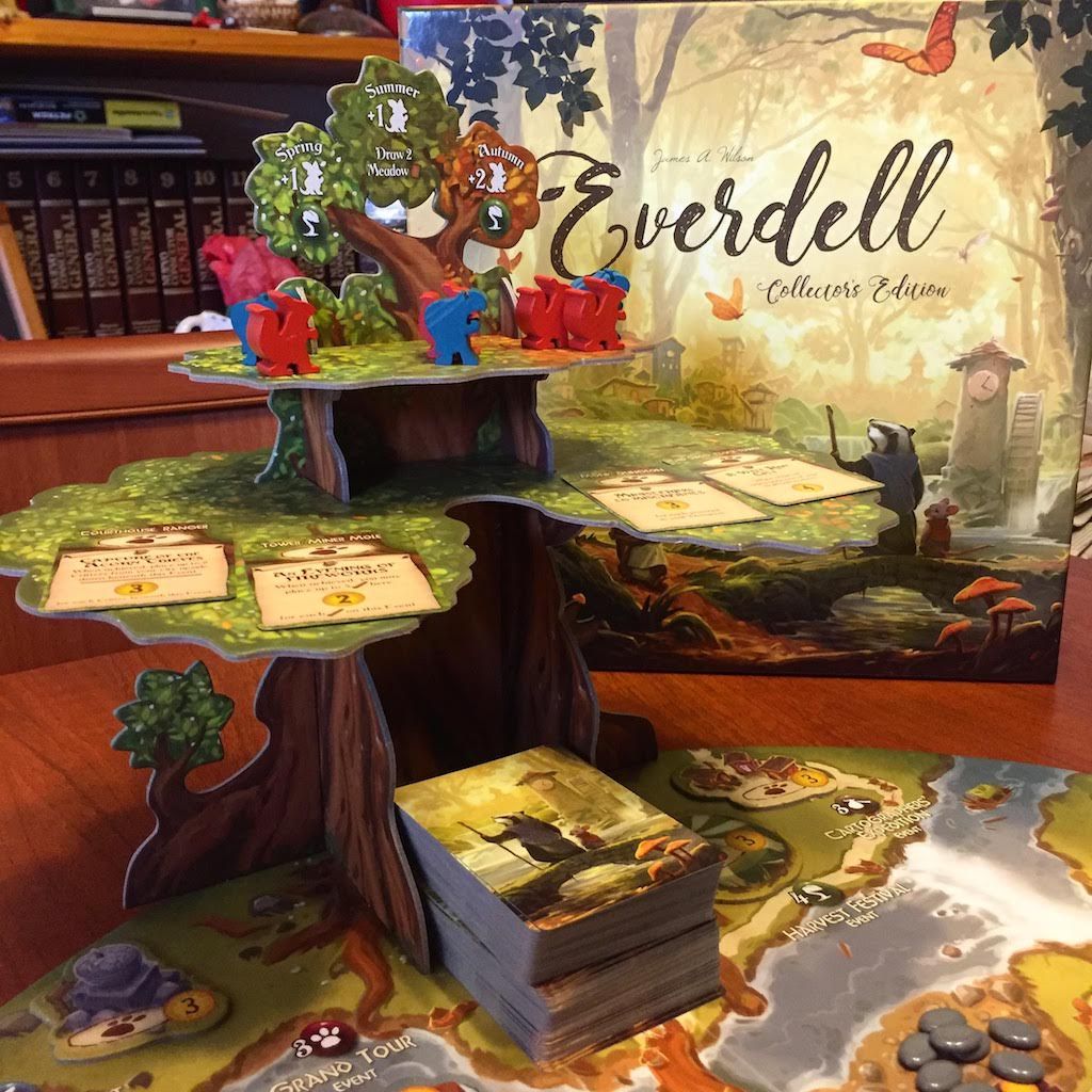 Reseña Everdell la ciudad bajo el árbol Muevecubos