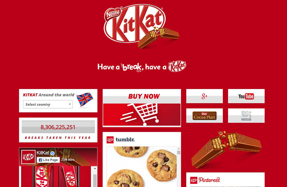 Modern red websites with awesome color schemes
