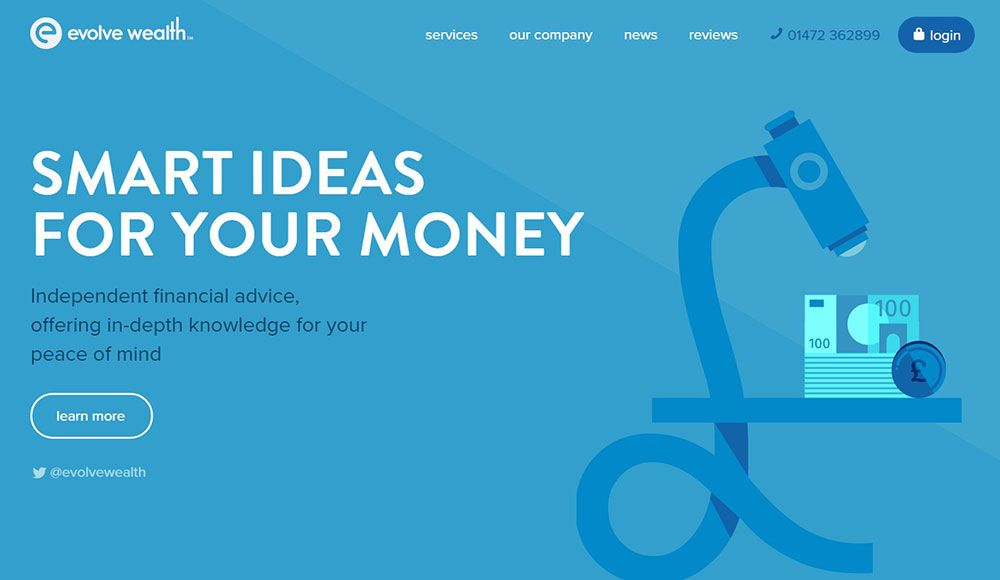 The Best Blue sites With Awesome Color Schemes