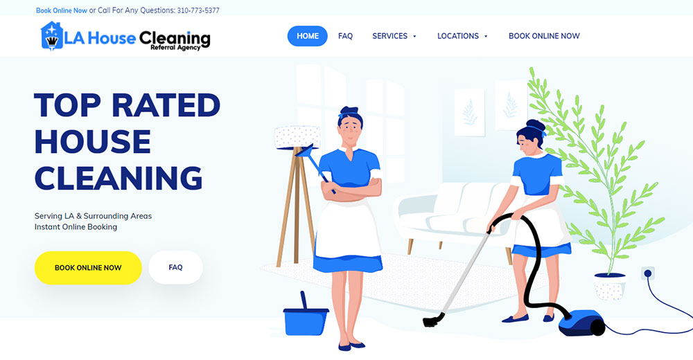 Awesome House Cleaning sites That Look Good