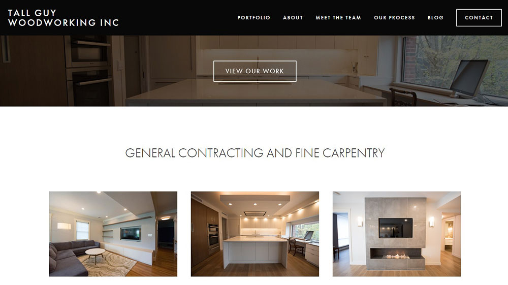 The Best Woodworking sites with Great  Design