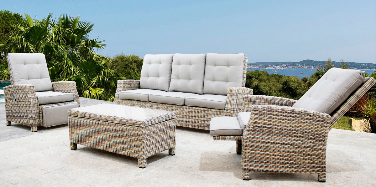 Maya relax sofa set Mugals Mobiliario
