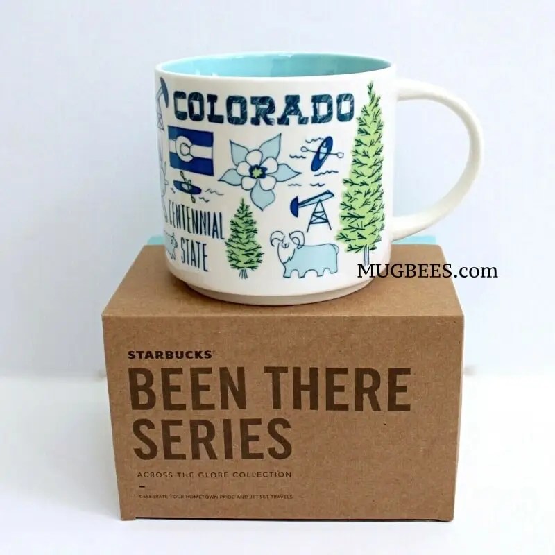 Starbucks Colorado Been There Ceramic Cup Mug