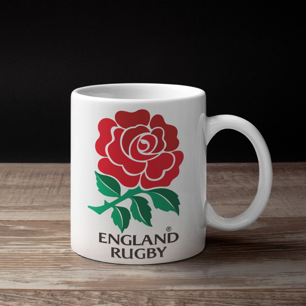 England Rugby Coffee Mug, England Rugby Logo Mug Mugs' Heaven
