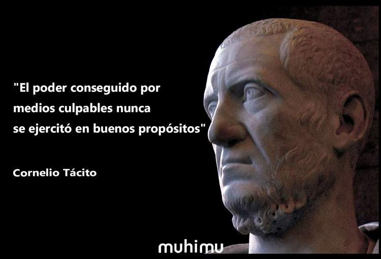 18 frases de TÃ¡cito sobre el poder y la polÃ­tica
