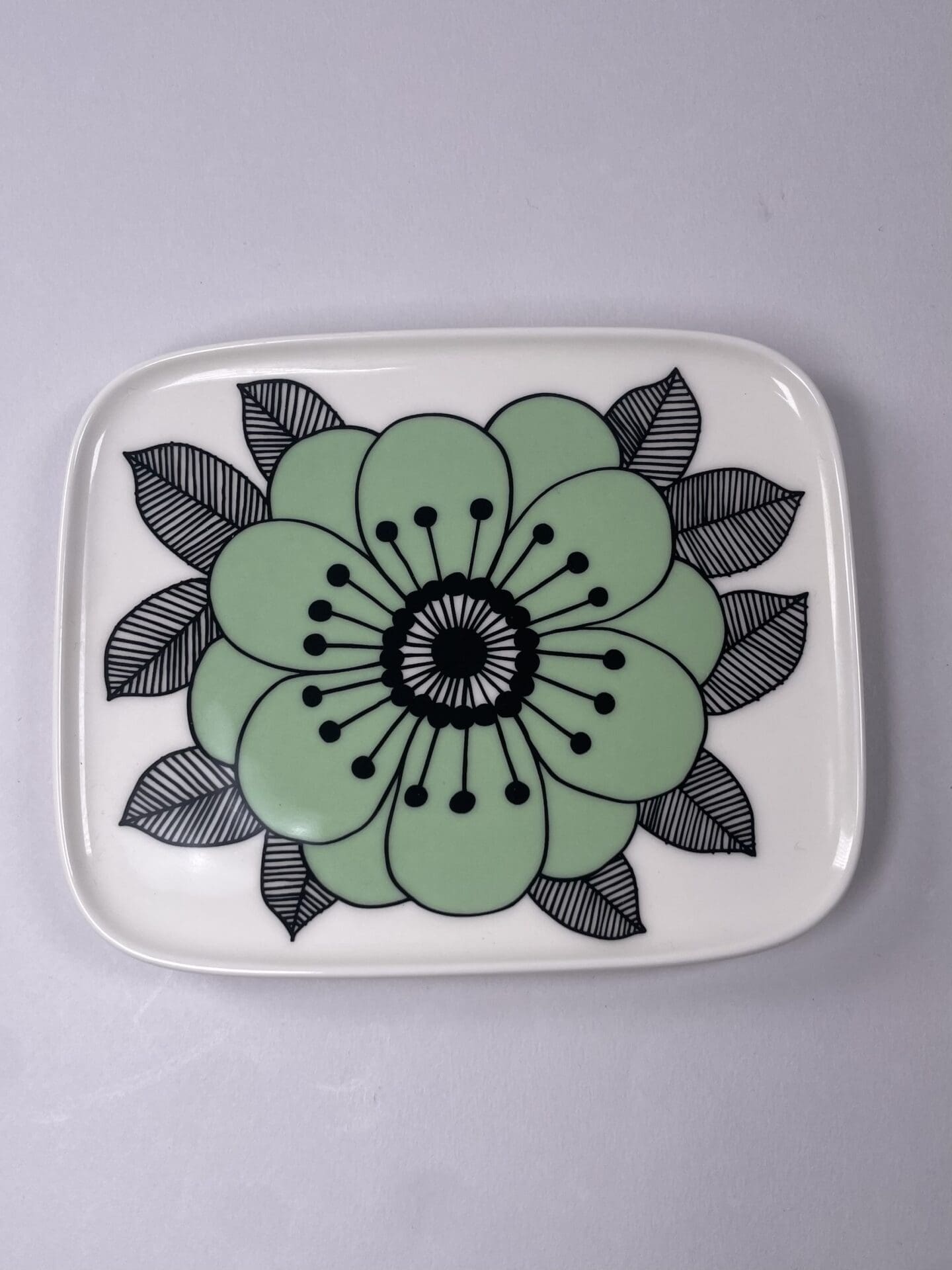 Marimekko Kestit lautanen 15x12cm vihreä Muija