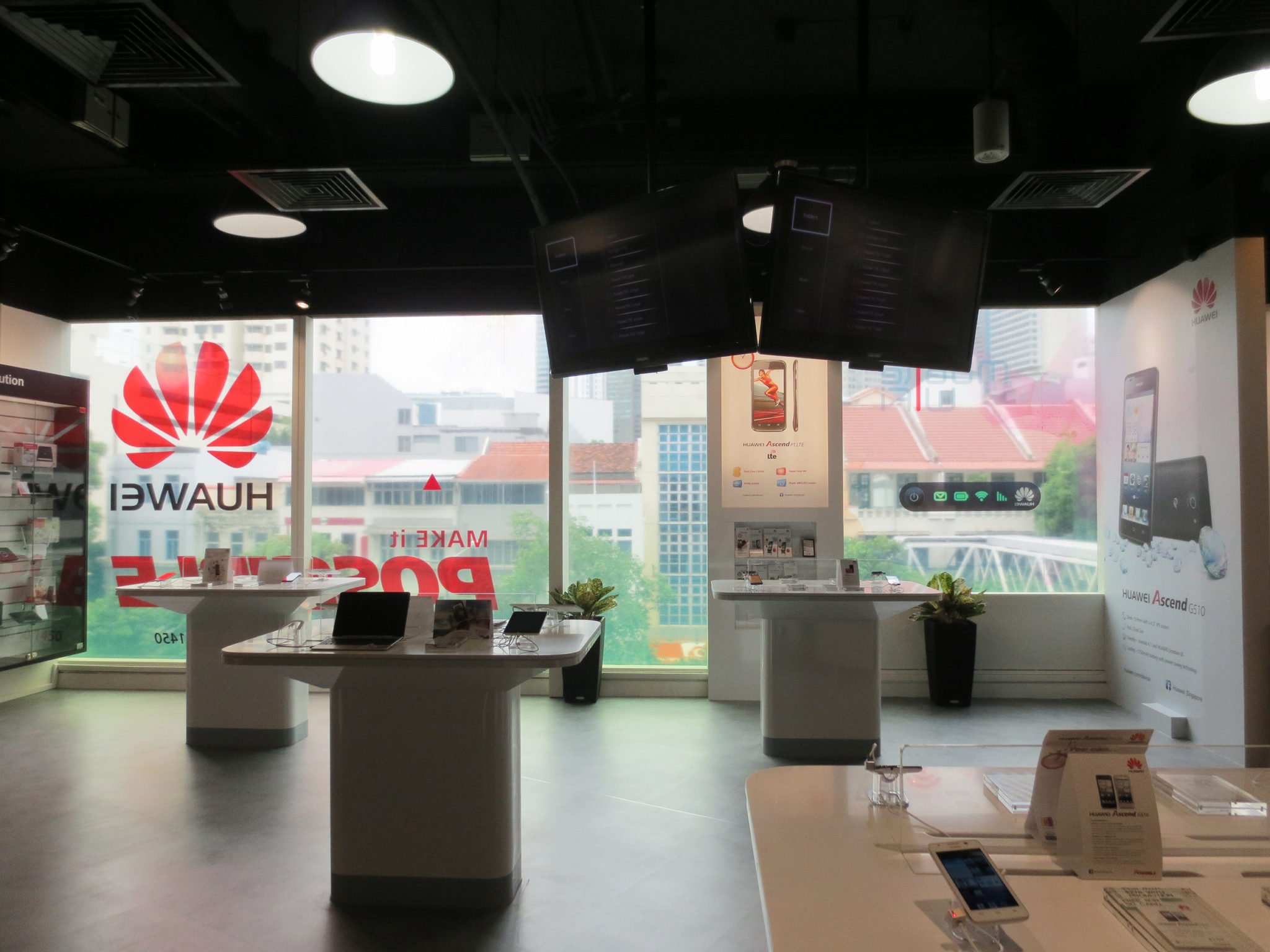 Huawei Service Centre The Central mü interior Commercial Interior