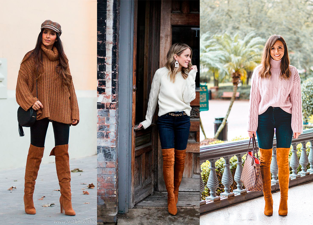 8 looks que puedes hacer con botas largas cafés Mujer saludable 10