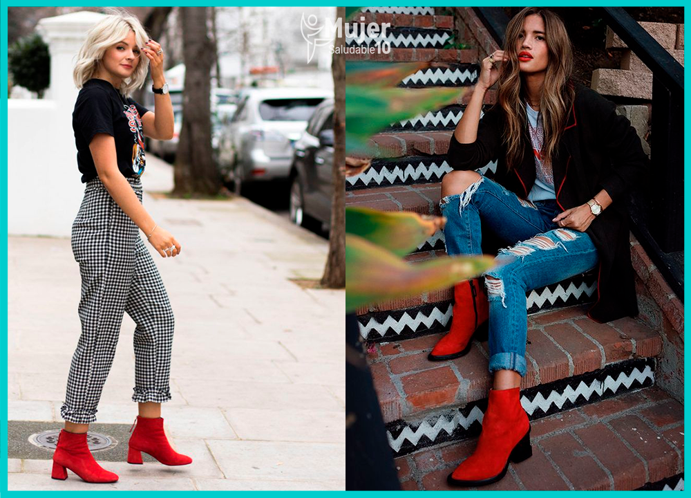 Total 60+ imagen outfit botas rojas largas Abzlocal.mx