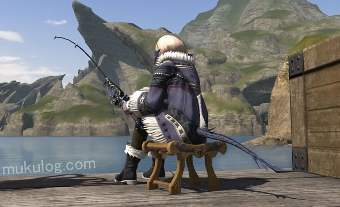 FF14 大鰭竜の釣り方！レベル70漁師のクラスクエスト 無垢ログ
