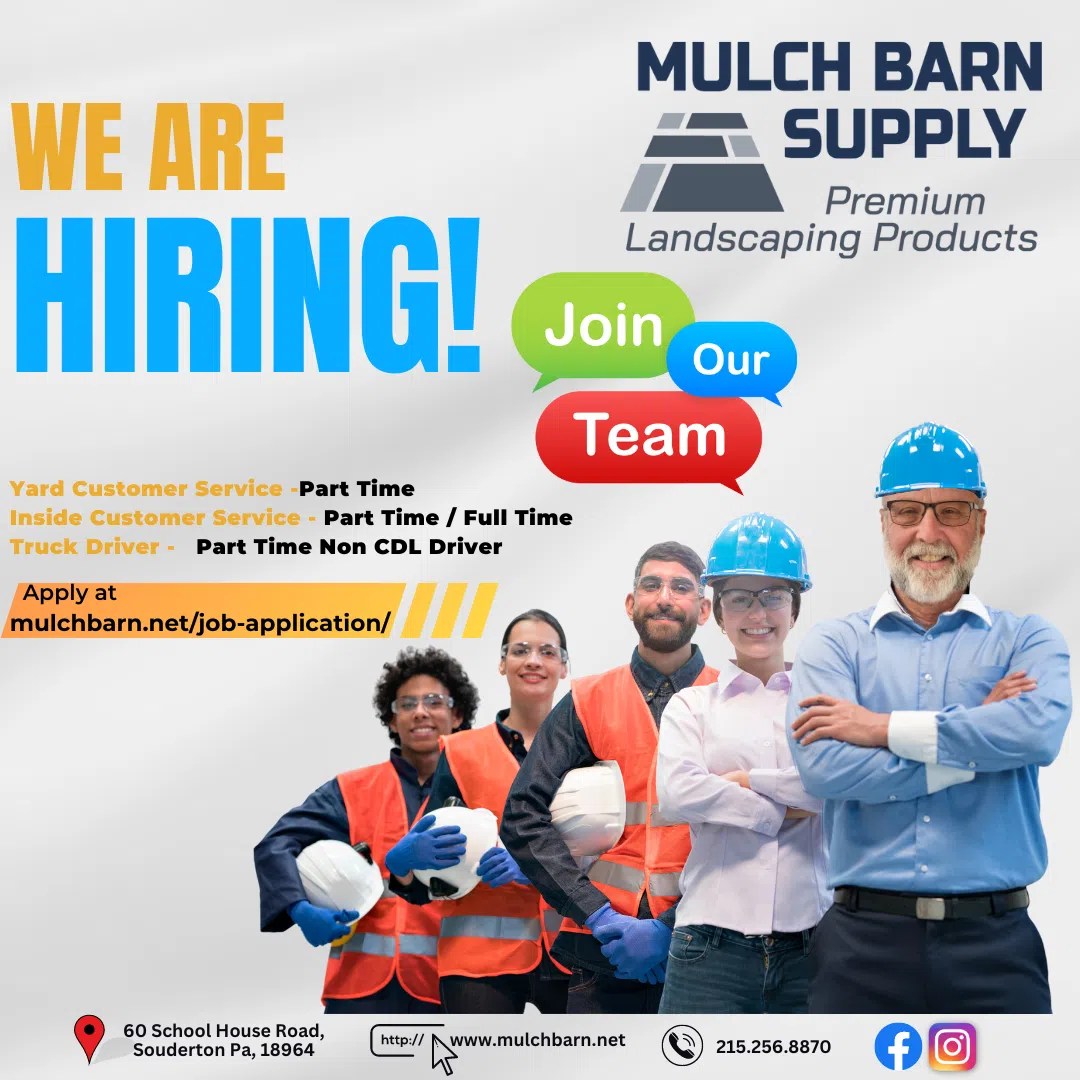 Hiring socials Mulch Barn