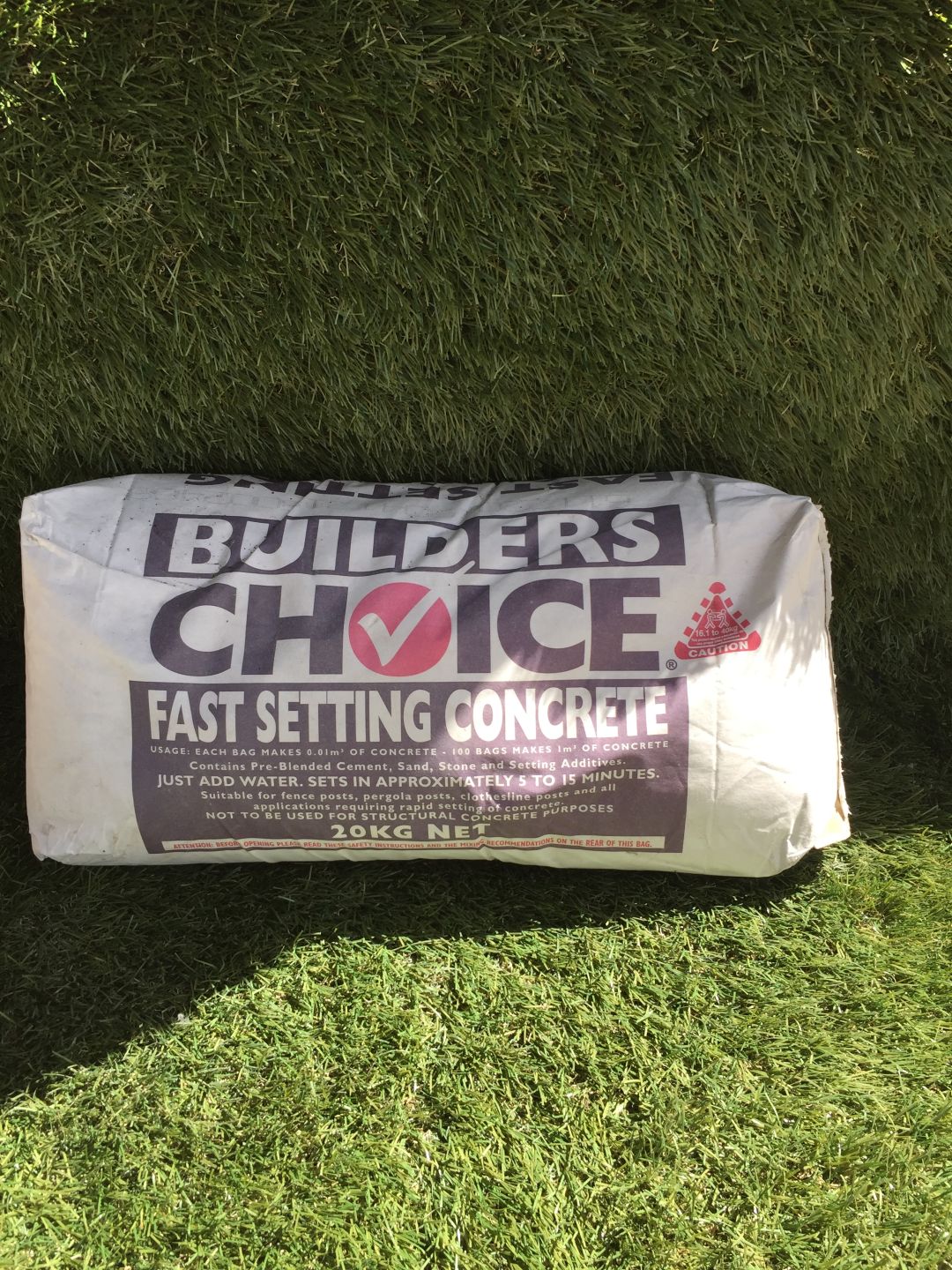 Fast Set Cement 20kg Bag • Mulches and More