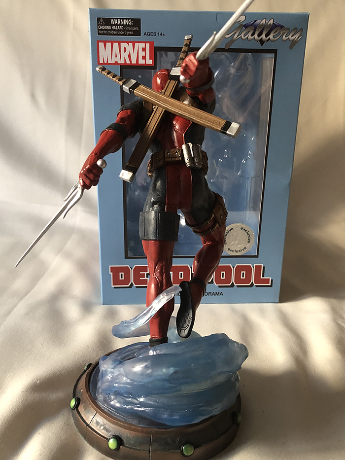 Test Figurines Marvel Gallery Deadpool PVC Diorama