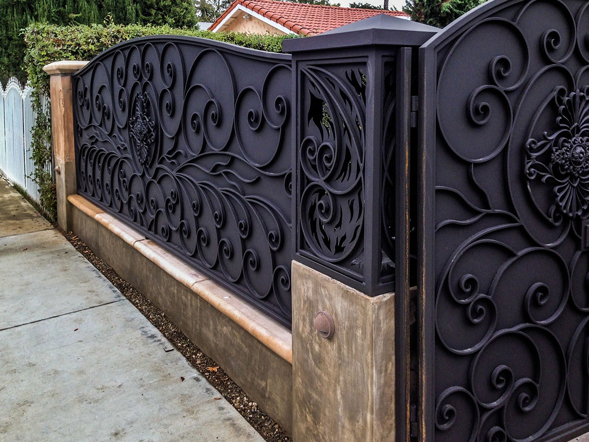 Iron Gate & Fence Panels MulhollandBrand