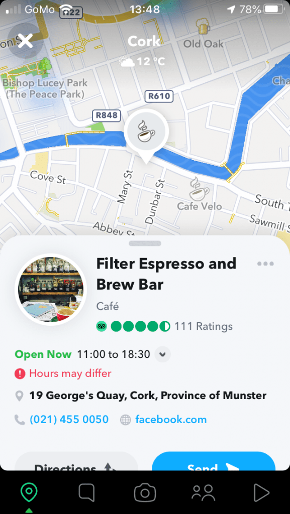 How To Look At Map On Snapchat Using Snapchat Maps to market your business or event Mulley