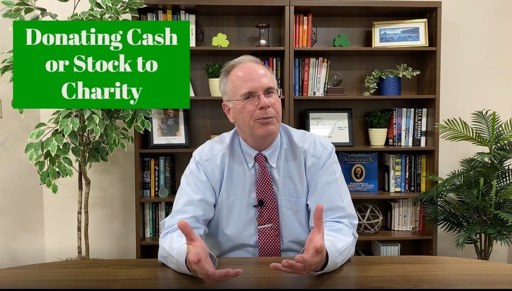 Donating Cash or Stock to Charity Mullooly Asset Management