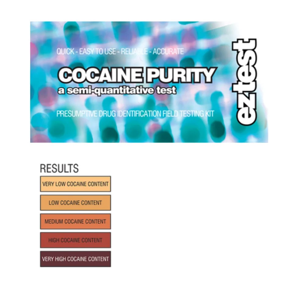 EZ Test Cocaine Purity Test Kit Mull Up Smoke Shop
