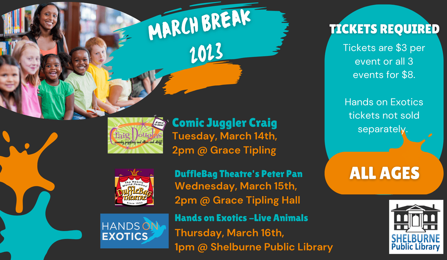 DuffleBag Theatre's Peter Pan Township of Mulmur