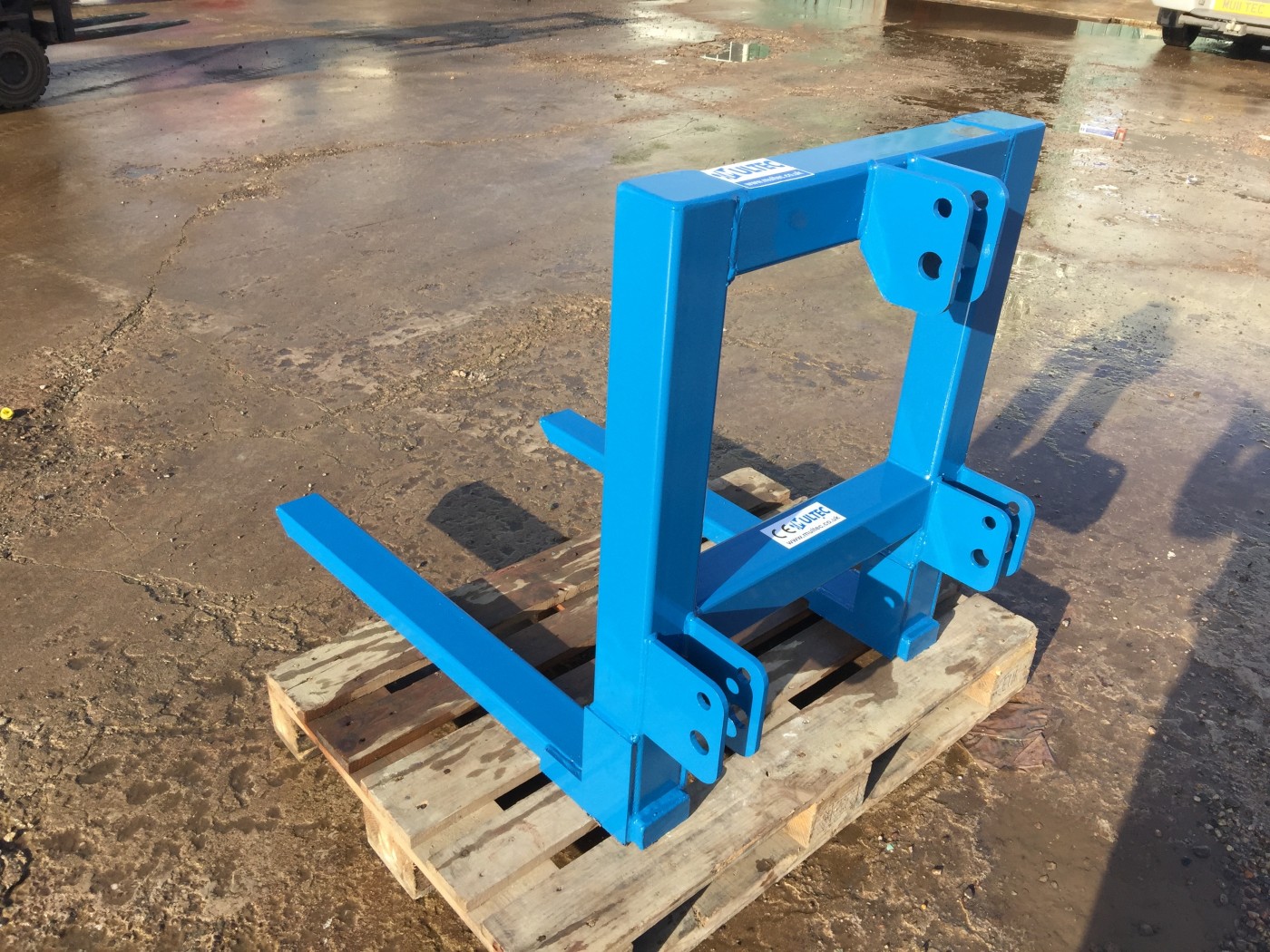 Tractor Forks Attachment (1.5Ton SWL Rigid Forks) Multec Ltd